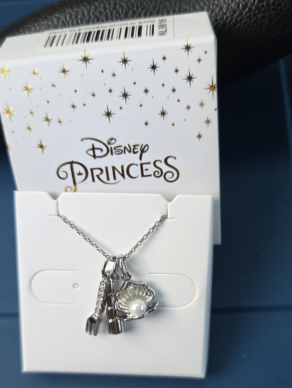 Origami Owl Silver Disney Princess Ariel Trio Pendant Necklace - NL9016
